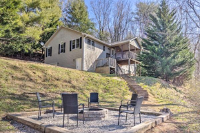 Bright Asheville Retreat with Hot Tub and Decks!